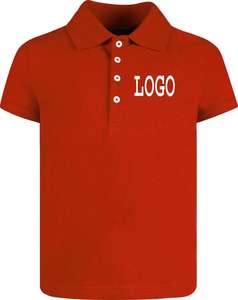 Camiseta de Polo de algodón Original 100% para hombre, Media manga lisa de alta calidad para impresión por sublimación, manga corta de talla grande - Product Image 2