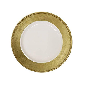 Plato y plato de servicio de diseñador de bajo precio, Color amarillo, forma personalizada, placas de cargador de decoración de excelente calidad - Product Image 6