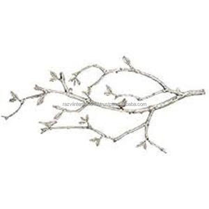 ต้นไม้ชุบนิกเกิลออกแบบลายศิลปะติดผนังตกแต่งบ้านสำเนียง - Product Image 3