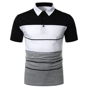 La mejor calidad personalizable para hombres para Polo Golf camisas 100% algodón manga corta tela de punto tejida antiarrugas servicio OEM - Product Image 6