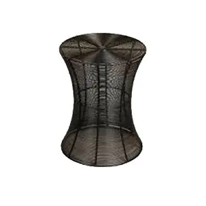 เก้าอี้ลวดเหล็กทรงกลมสำหรับตกแต่งสวนสำหรับเฟอร์นิเจอร์ในบ้านเก้าอี้ลวดเหล็กสีดำ - Product Image 3