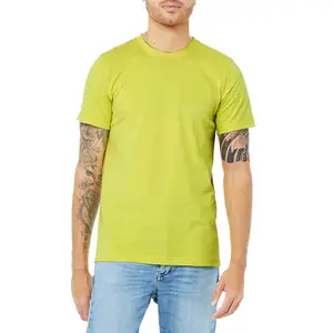 Màu Rắn Bella + Vải 3001 Unisex Dành Cho Người Lớn Siêu Cotton T-Shirt An Toàn Màu Xanh Lá Cây Rắn Nửa Tay Áo T Áo Sơ Mi Regent T Áo Sơ Mi