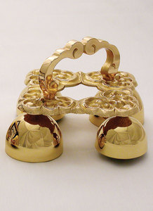 SOLID <b>BRASS</b> FULL ENGRAVED CHURCH <b>BELL</b> CHURCH SUPPLIES Brassworld India - Product Image 4