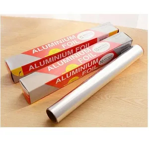 Laminated Aluminum Foil/Silver aluminium foil for kitchen use household BBQ and Baking