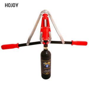 Offre Spéciale : Tire-bouchon manuel double levier réglable en métal, écologique, idéal pour les fêtes, excellent cadeau de Noël, vente en gros - Product Image 5
