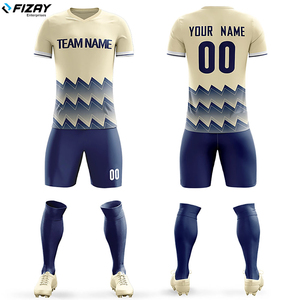 FIZAY ENTERPRISES Uniforme de fútbol para hombres Ropa deportiva de color sólido para adultos con diferentes diseños para equipos y jugadores - Product Image 5