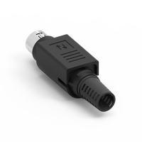Connecteur mâle Mini Din 3 broches avec verrouillage 2A 12V pour usage industriel MD-03M2-08 Nian-Yeong