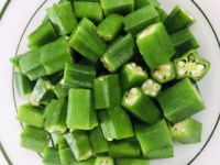 Bevroren Okra Frozenokra Groothandel Eenvoudig Te Eten Bevroren Verse Kwaliteit Okra Groenten Fruit