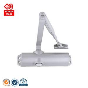 beige black silver triangle door closer for shop - Product Image 1