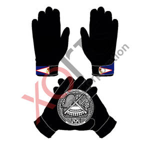 Gants de football américains sur mesure avec poignées respirantes - Product Image 2