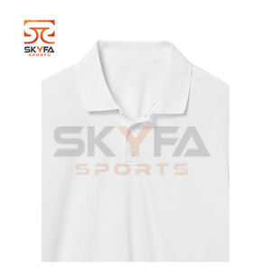 Polo de golf con logotipo personalizado para hombre, camisa con diseño de cuello seco para jugadores, camiseta de golf - Product Image 4