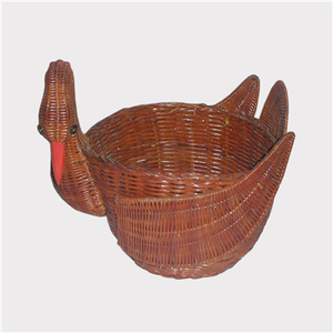 Cesta de ratán de elefante de sauce cesta de animales con forma de pato FÁBRICA DE Vietnam al por mayor otra organización de almacenamiento en el hogar artesanía - Product Image 5