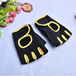 Nouvel Arrivage Gants de Musculation en Néoprène et Cuir à Demi-Doigts Respirants et Durables pour l'Entraînement en Salle de Sport (Vente en Gros) - Product Image 5