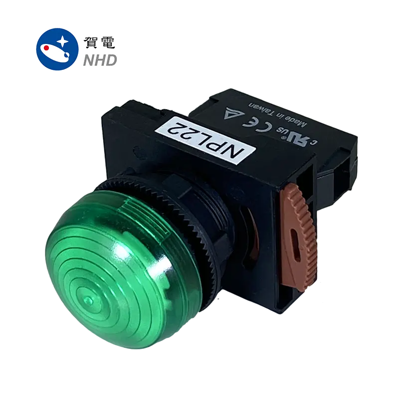 NPL22-GI-X LED Pilot Lamp Indicator Light AC/DC 220~240V Anti-interference Type