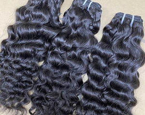 Extensions de cheveux humains brésiliens vietnamiens pour femmes perruque de vague d'eau frisée directe d'usine Styles de boucles profondes cuticules alignées - Product Image 2