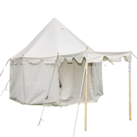 Meilleures ventes Tente de maison médiévale de luxe en toile imperméable pour camping arabe en plein air dans le désert pour tente Ridge de fête