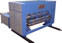 Machine d'impression flexographique semi-automatique électrique Boxmac, haute précision, pour papier, carton ondulé, bois, avec moteur à engrenages