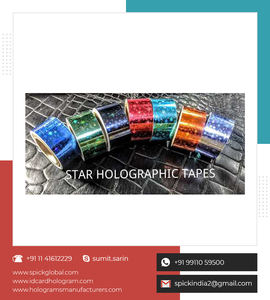 Wholesale Decorative Tapes Adhesive Holographic Stickers a <b>Roll</b> Tape Glitter Tape Set - Product Image 2