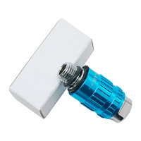 Mini filtre à air en ligne 1/4'' avec séparateur d'eau et d'huile et valve de vidange d'eau
