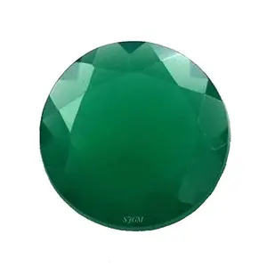 Grosir kualitas tinggi batu permata segi 11mm bulat potongan brilian hijau alami merah hitam Onyx harga pabrik sertifikasi IGI