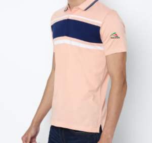 Camiseta de hombre 100% algodón al por mayor marca personalizada para polo con estampado manga corta diseño liso - Product Image 3