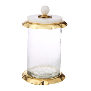 Tapa de latón de lujo, bote de vidrio - Product Image 6