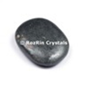 Piedra de Hematita Tallada con Ángel, Amuleto de Feng Shui a Bajo Precio |   Compre Piedras de Hematita para la Palma de la Mano - Product Image 1