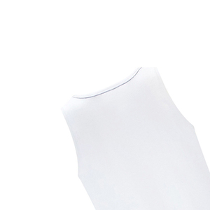 เสื้อกล้ามเนื้อเรียบสไตล์ลำลอง,สไตล์สตรีทไม่มีแขนเสื้อ OEM - Product Image 5