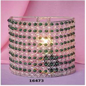 <b>Wall</b> Mounted Beads & Metal Tealight Votive <b>Candle</b> <b>Holder</b> Decorative for Home Wedding Party & Events - Product Image 1