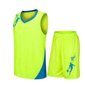 Conjuntos de camisetas de baloncesto, uniformes, ropa deportiva para niños y niñas, transpirable, para entrenamiento juvenil, camisetas y pantalones cortos de baloncesto - Product Image 4