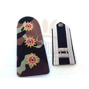 Uniformes Pilote Argent Epaulettes grade de cérémonie Epaulettes Vente - Product Image 3