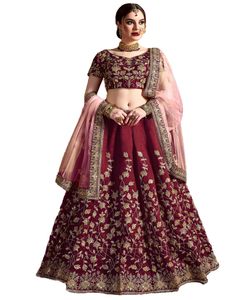 Ropa India Georgette bordado secuencia trabajo lehenga choli con dupatta recepción precio al por mayor mejor precio textil Garm ApparelGarment - Product Image 5