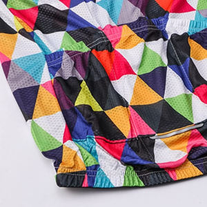 เสื้อเจอร์ซี่แขนสั้นสำหรับขี่จักรยานแห้งเร็ว,เสื้อเจอร์ซีย์สำหรับขี่จักรยานพิมพ์ลายดีไซน์ใหม่ระบายอากาศได้ดี - Product Image 6