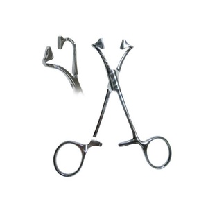 Base de abrazadera de toalla no penetrante de acero inoxidable Manual de 5,25 pulgadas para instrumentos quirúrgicos 13,3 cm - Product Image 1