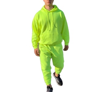 Conjunto de chándal de jogging con logotipo personalizado, chándal de hombre de lana de algodón pesado en blanco, conjunto de 2 piezas, conjunto de chándal de moda de hombre de gran tamaño - Product Image 2