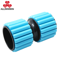 Rouleau en mousse ALLWINWIN FMR15 - Mini haltères pour massage du dos, exercices musculaires et étirements
