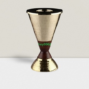 2023 venta al por mayor nuevo Bakhoor árabe Ramadán quemador de incienso Oud Acero inoxidable moderno lujo oro regalo - Product Image 1