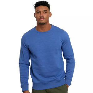 Sudadera de Algodón Ecológico Estilo Urbano para Hombre, Cuello Redondo, Estampado Personalizado en Serigrafía, Tejido Lavado, para Exteriores - Product Image 3