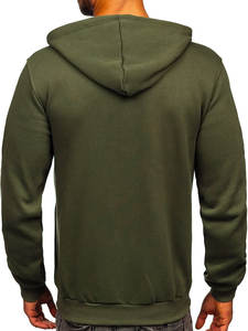 High Quality Street Wear Over Size Wholesale Hoodie Fashion Clothing Man Sweatshirts Man <b>zip</b> Hoodies Custom Pullover Cotton OEM - Product Image 3