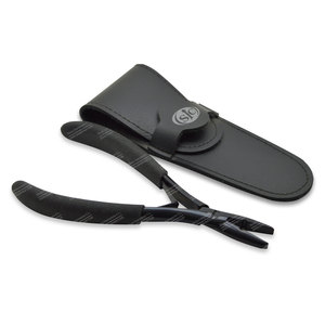 Deluxe Stainless Steel <b>Hair</b> Extension Pliers with Comfortable Black <b>Grip</b> Handle Premium <b>Hair</b> Extension Tools - Product Image 3