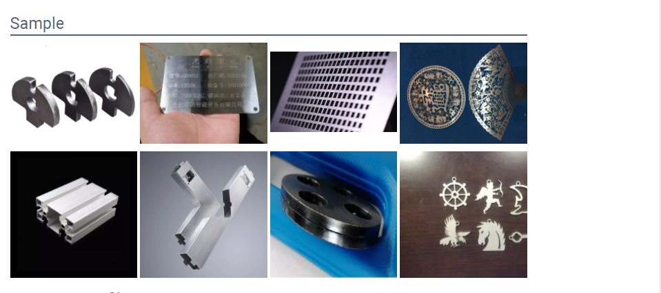 Hot sale 1000w 2000w 3000W metal sheet fiber laser cutting machine laser fiber cutter