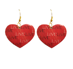 Best Quality New <b>Heart</b> Shape Drop <b>Earrings</b> for Women India Quality Handicrafts Enamel Alloy <b>Gold</b> Plated Jewelry Accessories - Product Image 3