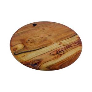 Bois d'acacia rond écologique et planche à découper le fromage planche à découper Offre Spéciale produits pour taille personnalisée - Product Image 4