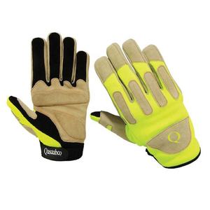 Personalizado impermeable pantalla táctil transpirable dedo completo impulsado-Carreras motocicleta Pu guantes de cuero - Product Image 4