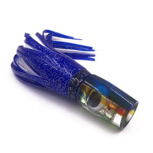 NOUVEAUTÉ WEIYU Leurre de pêche en eau salée à traîne, tête en résine multicolore en forme de coupe de 11 pouces, motif pieuvre et jupes, pour thon - Product Image 1