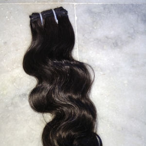 Cabello humano remy virgen indio, sin caída y enredados, precio al por mayor de fábrica - Product Image 1