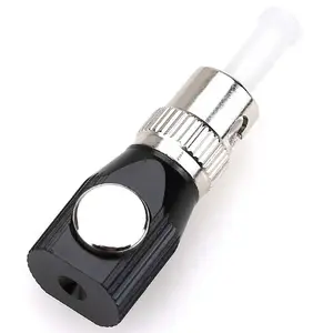 0.25 mm Round Type bare fiber adapter with ST connector, Converter Tool Fiber Optic Fast Connector