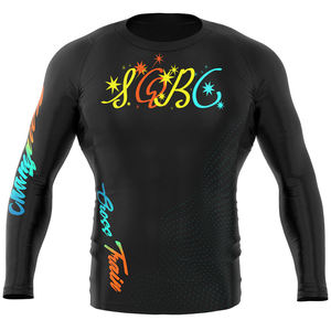 Camiseta de manga corta para mujer, MMA BJJ, color negro - Product Image 3