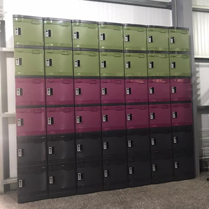 ECO ABS Recycle Plastic Combination Keyless Lock Locker for Employees Locker Room - Product Image 3