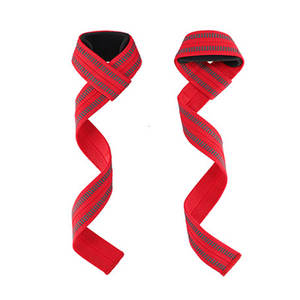 Bodybuilding Power <b>Lifting</b> Wrist Supports Assist <b>Grip</b> Strength <b>Weight</b> <b>Lifting</b> Straps - Product Image 1